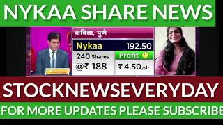 nykaa share latest news [upl. by Tami]