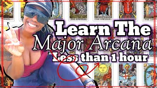 Tarot School Learn the Major Arcana FAST amp EASY Tarot Tutorial [upl. by Onimixam]