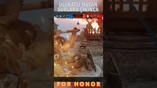 FOR HONOR  ÖLÜMCÜL DÖVÜŞ  MÜTHİŞ SON gaming forhonor forhonorgameplay games [upl. by Allisirp]