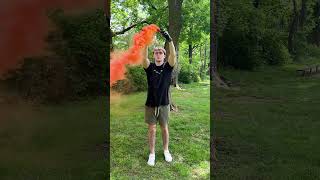 WOW Mixing Pink  Orange Smoke Bombs Does WHAT [upl. by Aurelia82]