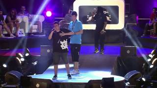 Chuty vs Khan  Octavos  Final Nacional  Red Bull Batalla de los Gallos 2013 Oficial [upl. by Auhsohey]