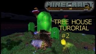 Minecraft Adventure Time Tree House Tutorial 2 [upl. by Terena]