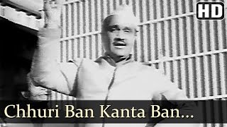 Chhuri Ban Kanta Ban  Dev Anand  Madhubala  Jaali Note  Old Bollywood Songs  OP Nayyar [upl. by Nemzzaj]