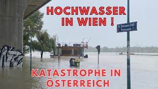 HOCHWASSER IN WIEN  September 15 2024 [upl. by Atsahc436]