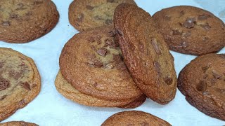 Brown Butter Chocolate Chip Cookies Recipe  Michelle Martins [upl. by Osnerol270]