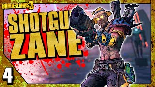 Shotgun Challenge Zane  Day 4  Borderlands 3 [upl. by Enalahs]