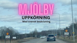 Mjölby uppkörningb Bostads området och Påfart mot Stockholm [upl. by Nhaj]