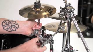 Options for Mounting Splash Cymbals amp Aux HiHats  Brents Hang [upl. by Eladroc]