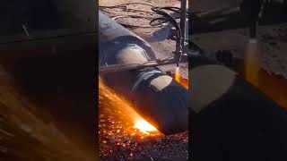 Giant Shaft Forging Process randomwork machinemanufacturing trending shorts [upl. by Harald]