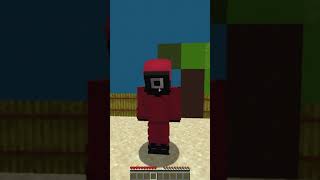 Squid Game Red Light Green light in Minecraft 😳 [upl. by Huppert]