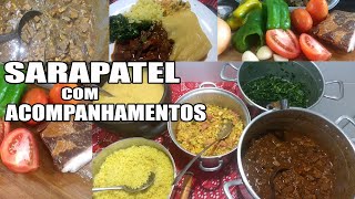 COMO FAZER SARAPATEL COMPLETO RECEITAS DA ROSA [upl. by Eirod]