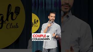 Couple or Colleagues  Crowd Work Stand Up Comedy By Vikas Kush Sharma shorts standupcomedy [upl. by Eecak930]