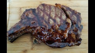 Top Secret Whiskey Glazed Bone In Ribeye [upl. by Donough]