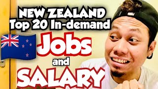 NEW ZEALAND IN DEMAND JOBS AND SALARY RANGE [upl. by Sutsugua641]