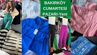 BAKIRKÖY CUMARTESİ PAZARI ESKİ YERİNE GEÇTİ  250₺ MARKA MONT  FİYATLARI İLE DETAYLI ANLATTIM [upl. by Atolrac852]