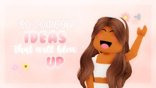 20 Roleplay IDEAS that will BLOW UP  kxrielle [upl. by Nager]