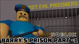 Barrys Prison Roblox  Part  I [upl. by Vicki]