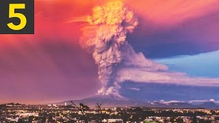 Top 5 Volcano Eruptions Caught on Camera [upl. by Ajam192]