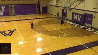 Nooksack Valley High School vs Meridian High School Mens Varsity Basketball [upl. by Odlanar]