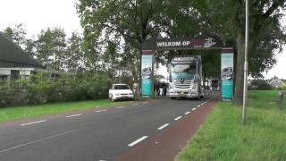 Uittocht Vrachtwagens Truckfestijn Balkbrug 2014 [upl. by Nivar]