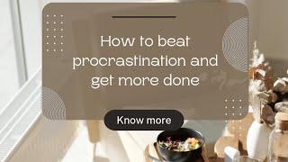 Preparing for exams   Procrastinating a lot   How to control procrastination [upl. by Dierdre443]