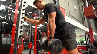 Rack Supported Single Leg Deadlift  The Fitness Maverick Online Coaching [upl. by Llirrehs916]