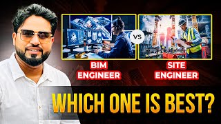 BIM Engineer vs Site Engineer  A Career Guide for Civil Engineers  Akash Pandey [upl. by Nimzaj]