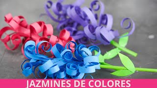 JAZMINES de Colores 🌷🌷🌷para decorar floreros [upl. by Aiela]