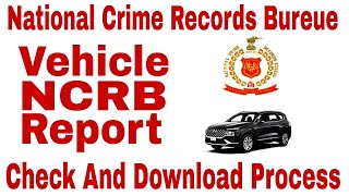 ncrb report kaise nikale  car rc lost complaint online  car rc lost complaint online [upl. by Vihs]