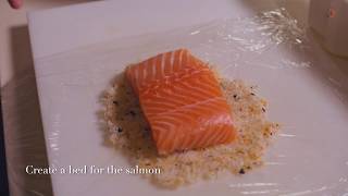 Recipe CitrusCured Salmon [upl. by Ahsinor]