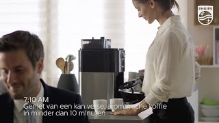 Philips Grind amp Brew Koffiezetapparaat  HD7766 [upl. by Ellswerth]