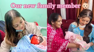 নতুন সদস্যকে কিভাবে Welcome করলাম  New Born Baby  Oishrat Jahan Eity  Ontora  Sanjida [upl. by Eluj]