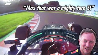 Horner was shocked by Verstappens turn 5 speed in Suzuka [upl. by Llamaj]