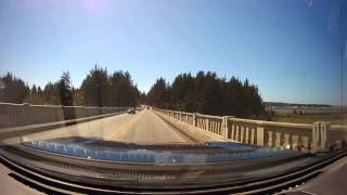 Driving from Portland to Brookings  a Condensed Journey [upl. by Trumaine661]