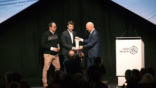 ISPO Munich 2019  Ole Einar Bjørndalen receives ISPO Cup [upl. by Robinetta940]