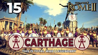 🔴LIVE THIS IS TOTAL WAR  LEGENDARY  CARTHAGE CAMPAIGN 15 [upl. by Theodore]