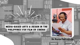 MEDIABASED ARTS AND DESIGN IN THE PHILIPPINES FOR FILM AND CINEMA [upl. by Llenroc108]