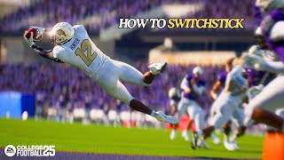 HOW TO USE SWITCH STICK IN CFB25 and M25 [upl. by Atalanta987]