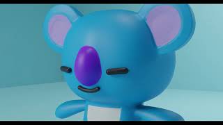 HOW TO MODEL KOYA BTS CHARACTER AND RETOPOLOGY TIME LAPSE [upl. by Onin]