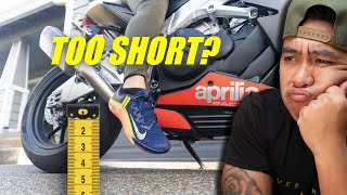 Short Rider Tips from a Short Sportbike Rider [upl. by Arac]