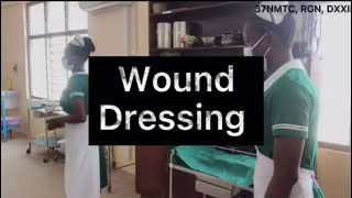 WOUND DRESSING NMC STANDARD [upl. by Kanya746]