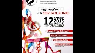 Concerto di Natale Cori Polifonici Santa Maria la Nova [upl. by Arihaj]