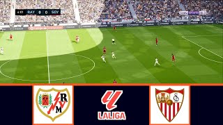 RAYO VALLECANO VS SEVILLA  LALIGA 20232024  FOOTBALL LIFE 2023 [upl. by Maxfield]