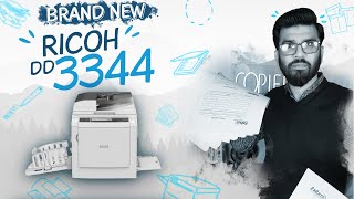 Brand New Ricoh DD 3344 Duplicator Unboxing amp Specifications [upl. by Ailisab]