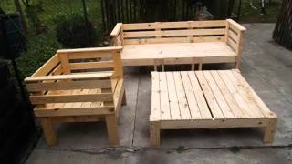 Pallets Exterior Furniture  Picture Collection Ideas Of Furniture [upl. by Kiernan]