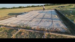 concrete slab for the warehouse [upl. by Gausman]