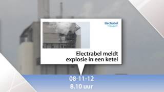 Verloop van gebeurtenissen ontploffing Electrabel [upl. by Ezarras329]