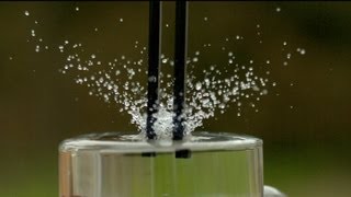 Tuning Fork at 1600fps  The Slow Mo Guys [upl. by Asoj712]