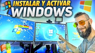 INSTALAR y ACTIVAR Windows 10  Formatear PC 2023 [upl. by Donovan]