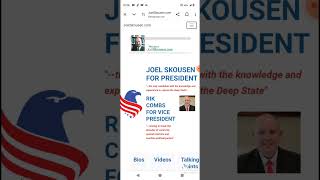 Joel Skousen for President 2024  Constitution party [upl. by Salba]